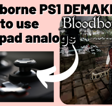 Bloodborne PSX Gamepad analogları nasıl kullanılır?