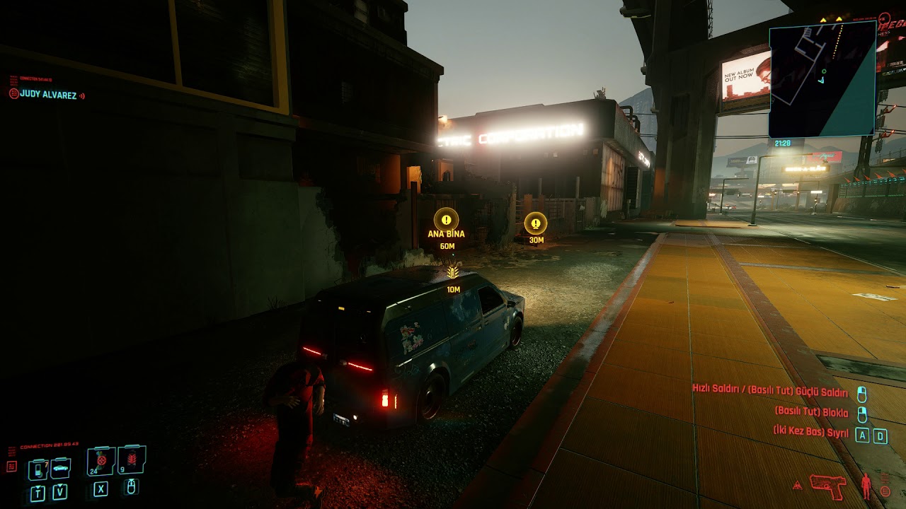 Cyberpunk 2077 – Bug TPS V Camera mod