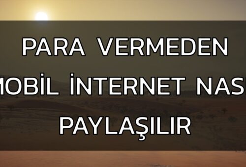 Hotspot İnternet Paylaşmayı nasıl ücretsiz kullanırsınız (İzleyin)