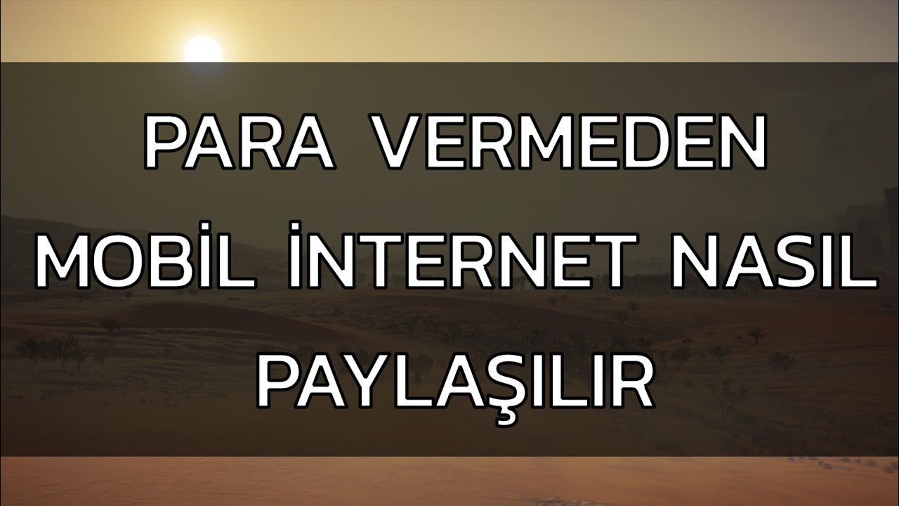 Hotspot İnternet Paylaşmayı nasıl ücretsiz kullanırsınız (İzleyin)
