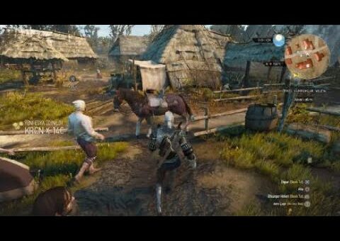 The Witcher 3: Balıkyutan ile dövüş