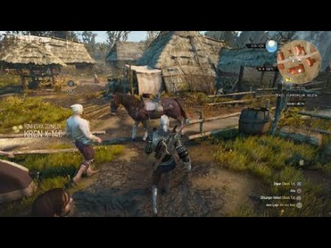The Witcher 3: Balıkyutan ile dövüş