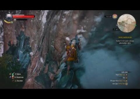 The Witcher 3: Geralt kayak yapıyor 😂