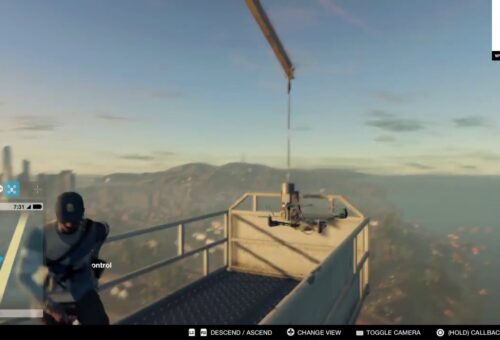 WATCH_DOGS® 2 Golden gate köprüsünden atlamak