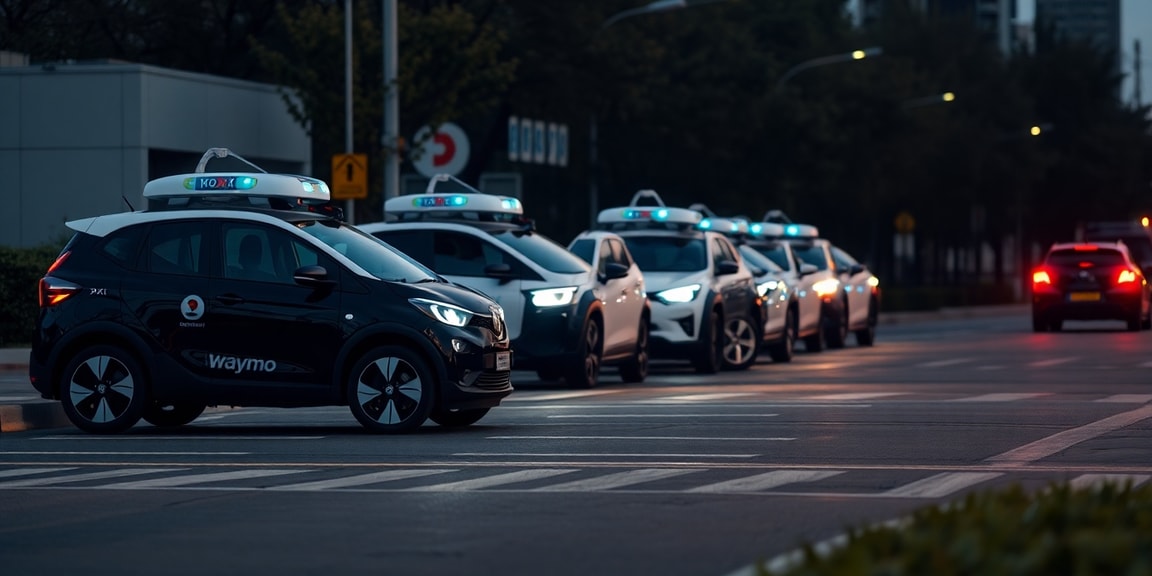 Waymo Robotaksi Filosu Genişliyor, Kaza İncelemeleri Sürüyor