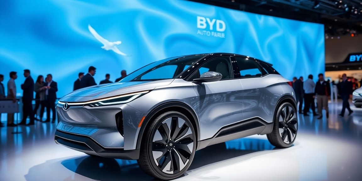 BYD Seagull Pekin Otomobil Fuari’nda Tanıtıldı ve Yeni Teknolojileri Sergiledi